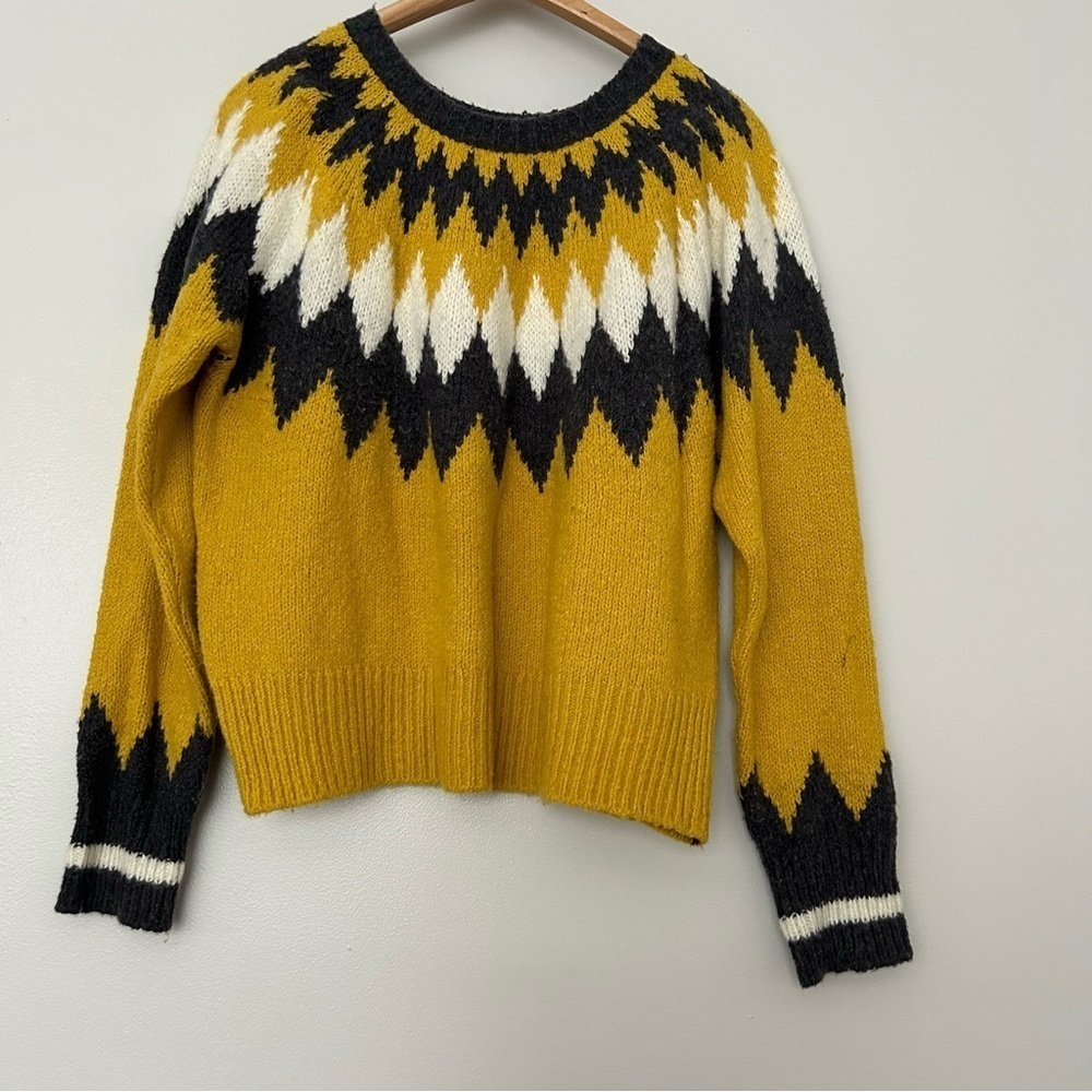 BP Fair Isle ski sweater L